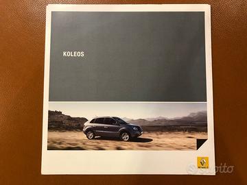 Depliant brochure renault koleos