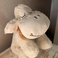 Peluche a forma di Pecora morbidissima cm 45x38