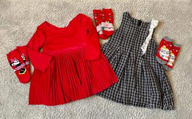 Abiti + calzini antiscivolo a tema Natalizio