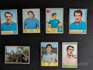 FIGURINE CALCIATORI NAPOLI anni '60.  NUOVE.