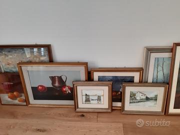 Quadri varie misure e soggetti