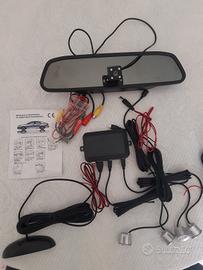 sistema assistente di parcheggio specchietto retro