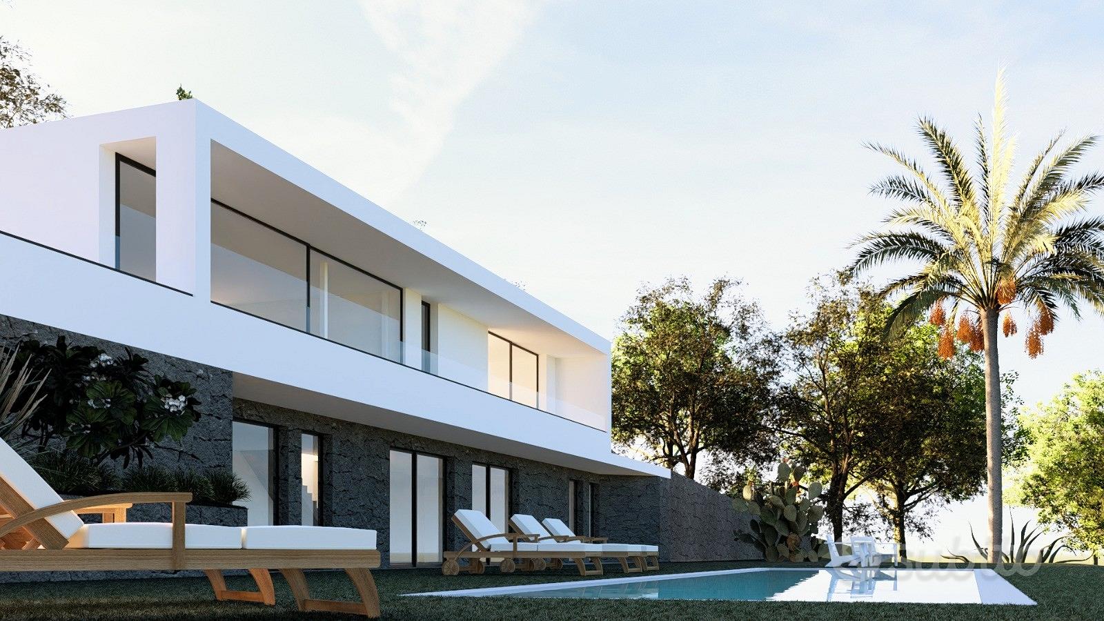 Terreno per una villa con progetto approvato - Vista 2