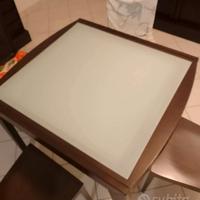 Tavolo legno made in Italy 90x90 cm 