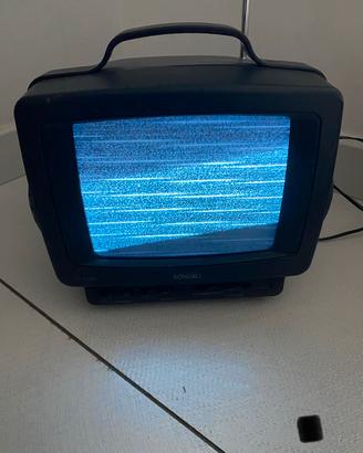 Televisore bianco e nero vintage marca SONOKO