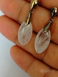 Orecchini Pendenti Vintage in Argento 925 