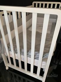 Culla Evolutiva Glam Azzurra  Design come  nuova