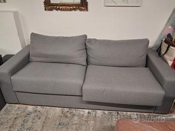 divano letto con materasso
