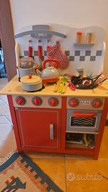 cucina in legno