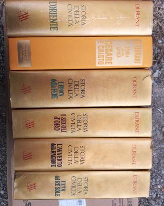 STORIA DELLA CIVILTA'  di Will Durant, Mondadori