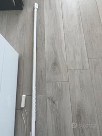 Binario tenda soffitto Lineare in Alluminio Bianco