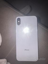 iPhone X argento