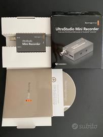 blackmagic ultrastudio mini recorder