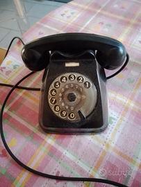 telefono nero vintage 
