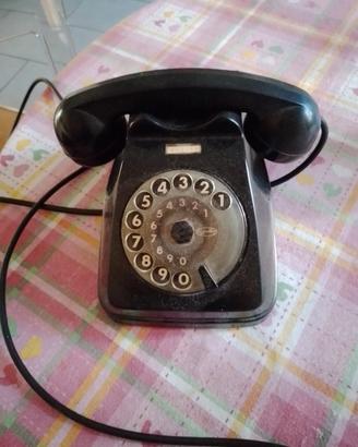 telefono nero vintage 
