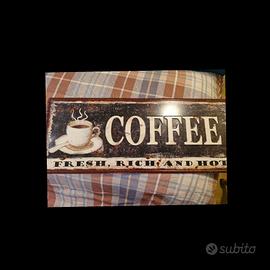 TARGA in Metallo da APPOGGIO Cucina bar ristoranti