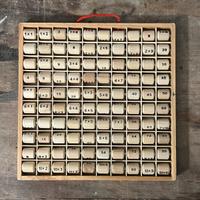 Tabelline per bambine in legno