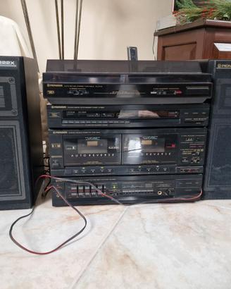 Stereo Pioneer Vintage + Casse e Telecomando