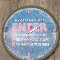 Orologio da parete in metallo 