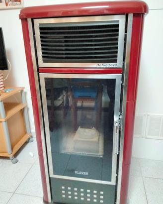 TERMOSTUFA A PELLET modello BELVEDERE 22
