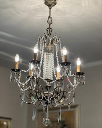Lampadario in cristallo