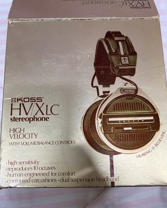 Cuffie vintage Koss hv/xlc