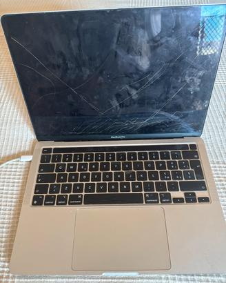 Macbook M1 (2020) con schermo rotto