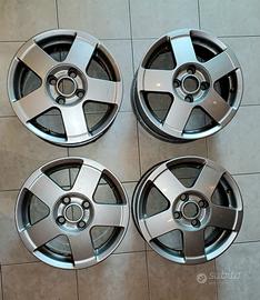 4 CERCHI IN LEGA FORD 4X108 R15 15 FOCUS FIESTA