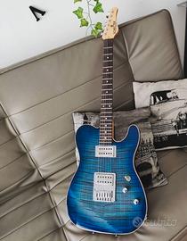 Schecter USA CUSTOM SHOP PT Blue Telecaster