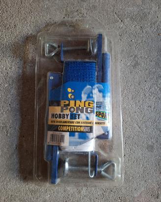 Rete ping pong con supporti