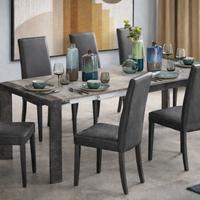 Tavolo allungabile grigio