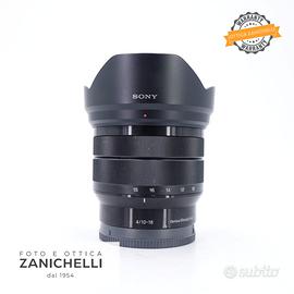 Sony E 10-18 F/4 OSS Usato (G698)
