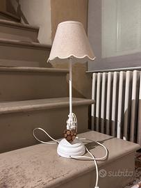 Lampada da tavolo stile Shabby Chic