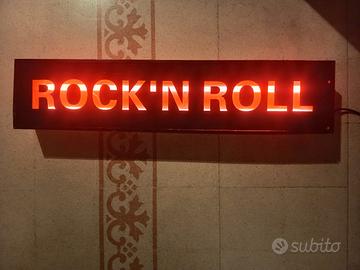 Rock & Roll Scritta