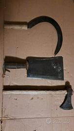 attrezzi per lavoro e cura di giardino e frutteto