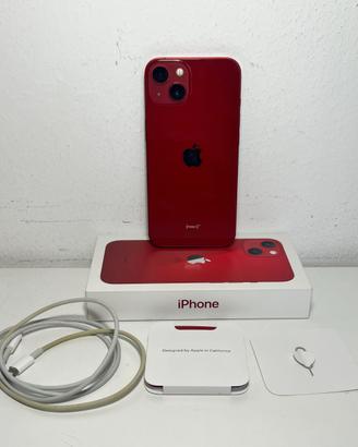 IPHONE 13 128GB ROSSO SBLOCCATO APPLE + SCATOLA