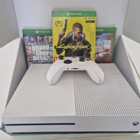 Xbox One S + GTA 5 + Cyberpunk + Forza Horizon 4