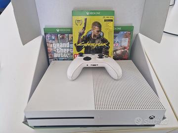 Xbox One S + GTA 5 + Cyberpunk + Forza Horizon 4