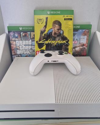 Xbox One S + GTA 5 + Cyberpunk + Forza Horizon 4