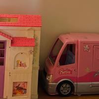 Camper e casa barbie