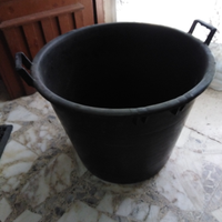 Bagnarola in plastica nero