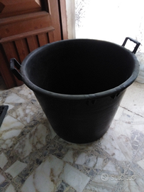 Bagnarola in plastica nero