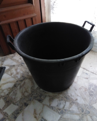 Bagnarola in plastica nero