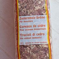 Trucioli di legno Cedro Rosso