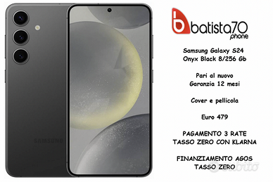 Samsung Galaxy S24 Onyx Black 8/256 Gb