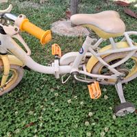 bicicletta bambini con ruotine