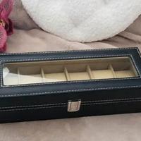 Cofanetto porta orologi e bracciali 