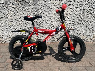 Bicicletta bambino 14 Pollici Pro Cross Dino Bikes