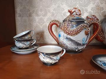 Set porcellana giapponese Dragonware 