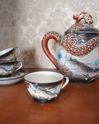 Set porcellana giapponese Dragonware 